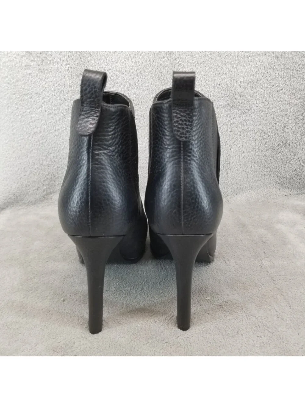 Kendall + Kylie Shoes Womens Size 8 Black Leather Pointed Toe Ankle Boots *Read*